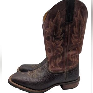 Laredo Men's Durant Cowboy Boot 7839 Size 9D Brown Western Oil Heat Resistant